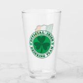 Irish Drinking Team - Stolz auf Iren Glas (Vorderseite)