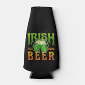 IRISH, DU WARST GUT GETRÄNKT IRLAND FLASCHENKÜHLER (Vorderseite)