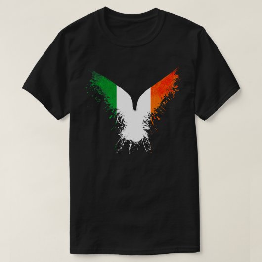 Irish Eagle Flag T-Shirt (Design vorne)