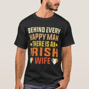 Irish Ehefrau Husband Man Verheiratet zu einem iri T-Shirt
