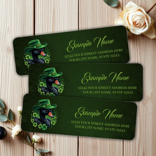 Irish Elegance, The Black Swan of St Patrick