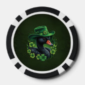 Irish Elegance, The Black Swan of St Patrick Pokerchips (Rückseite)