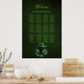 Irish Elegance, The Black Swan of St Patrick Poster (Küche)