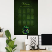 Irish Elegance, The Black Swan of St Patrick Poster (Heimbüro)