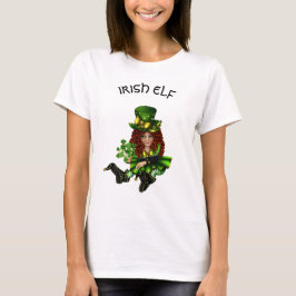 Irish Elf St. Patrick's DayT - Shirt der Frau