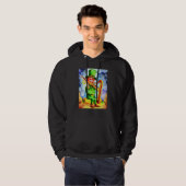 Irish Elf With Fiddle and Harp Hoodie (Vorne ganz)