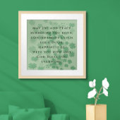 Irish Eriage Blessing - - Poster