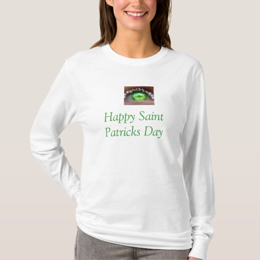 Irish Eye St Patricks Day Top (Vorderseite)