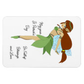 Irish Fairy Flexible Magnet (Horizontal)