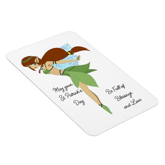 Irish Fairy Flexible Magnet (Rechte Seite)