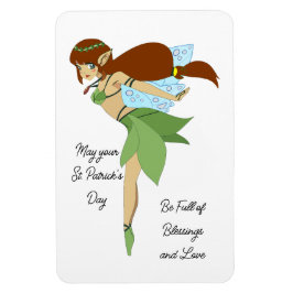 Irish Fairy Flexible Magnet