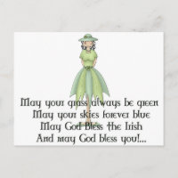 Irish Fairy Girl 1 - Irish Zitat