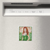 Irish Fairy Kleeblatt Magnet (In Situ (Geschirrspüler))