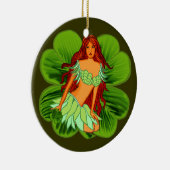 Irish Fairy Rundschmuck Keramikornament (Rechts)