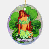Irish Fairy-Zollmärchen Keramik Ornament (Links)