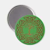 Irish Fan Magnet (Vorderseite/Rückseite)