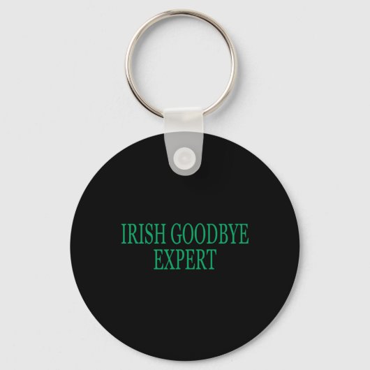 Irish-Farewell-Experte Lustiger St. Patricks Day _ Schlüsselanhänger (Vorderseite)
