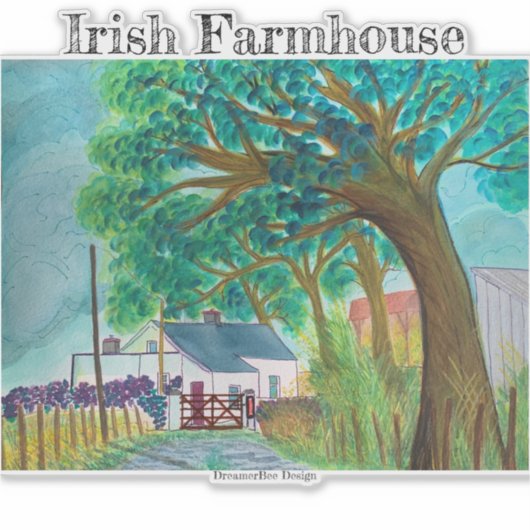 Irish Farm Sticker (Vorderseite)