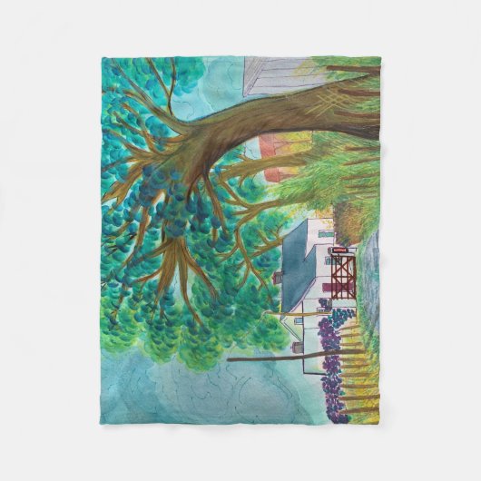 Irish Farmhouse Fleecedecke (Vorderseite)