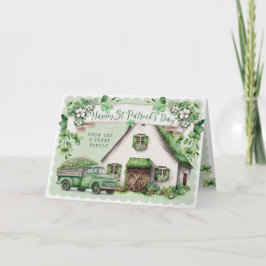 Irish Farmhouse | St Patrick's Day Card Karte
