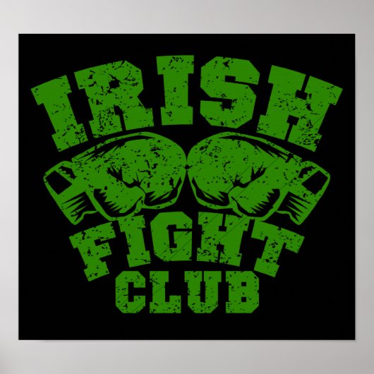 Irish FC $24,95 Grafisches Art Wall Poster (Vorne)