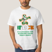 Irish Feck St Patricks Day T-Shirt (Vorderseite)