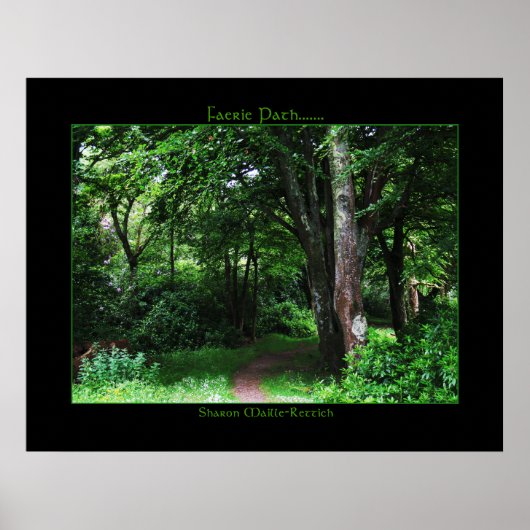 Irish Fee Path Poster Print (Vorne)