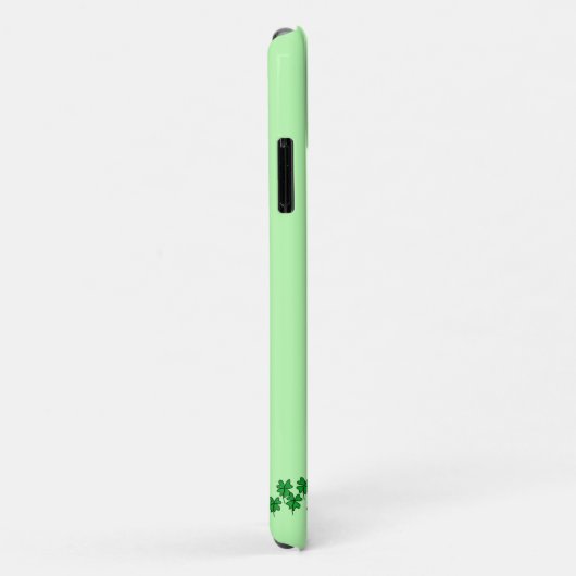 Irish Female Vierblättriges Kleeblatt Field Case-Mate iPhone Hülle (Hinten/Rechts)