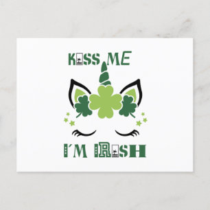 Irish Fesival keltische Kultur Postkarte