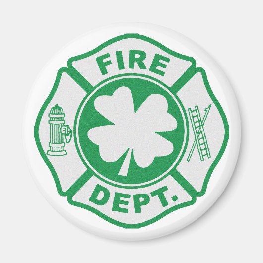 Irish Fire Dept Magnet (Vorne)