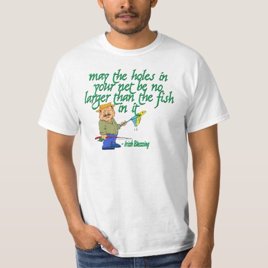 Irish Fishing Segen T-Shirt (Vorderseite)