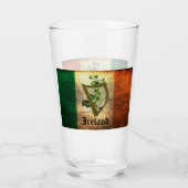 Irish Flag and Harp Glas (Vorderseite)