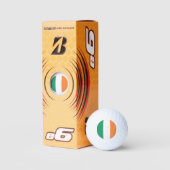 Irish Flag be6 gbcnt Golfball (Verpackungen)