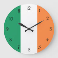 Irish Flag Black Script Numbers wccn