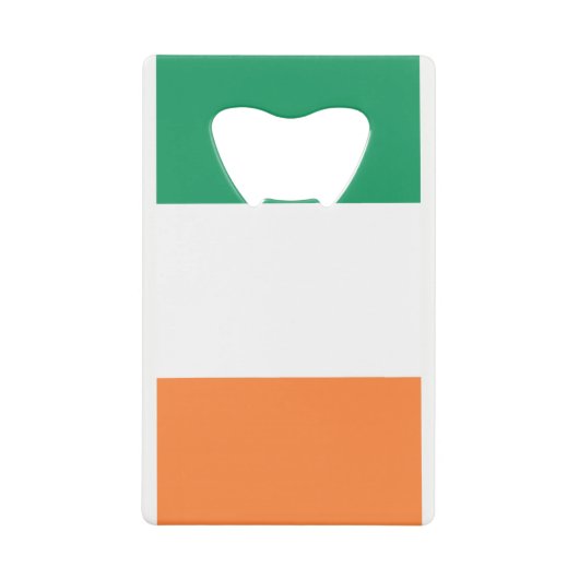 Irish Flag Boccia Geldbeutel Flaschenöffner (Vorderseite)