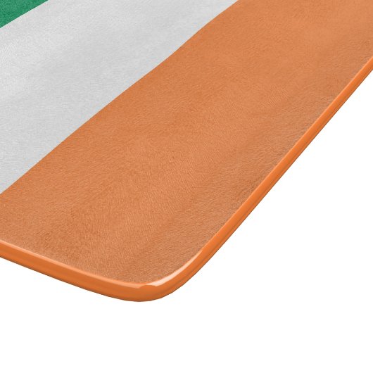 Irish Flag cbcc Schneidebrett (Ecke)
