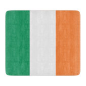 Irish Flag cbcc Schneidebrett (Vorderseite)