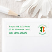 Irish Flag Christmas Angel Personalisiert (Insitu)