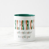 Irish Flag Colors in Text St. Patrick Tasse (Zentrum)