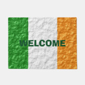 Irish Flag Design Fußmatte (Vorderseite)