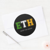 IRISH FLAG ETH STICKER (Umschlag)