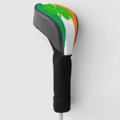 Irish Flag & Golf Ireland Kleeblatt Covers / Clubs Golf Headcover (angewinkelt)