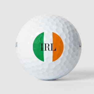 Irish Flag Golf Set IRL Irland Stolz Golfball