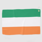 Irish Flag Gtcent Golfhandtuch (Horizontal)