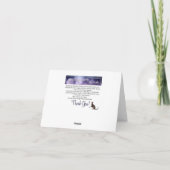 Irish Flag Happy St. Patrick's Day Grußkarte Karte (Rückseite)