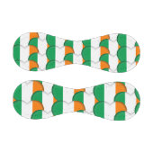 Irish Flag, Hearts - Baseballs, Liebe Irland Baseball (Paneele)