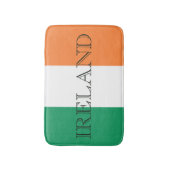 Irish Flag Ireland bmczent Badematte (Vorderseite Vertikal)