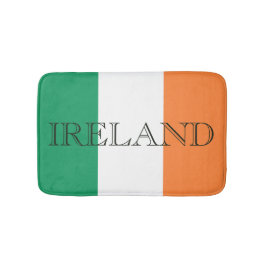 Irish Flag Ireland bmczent Badematte
