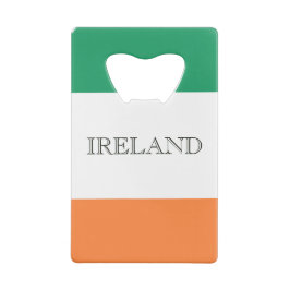 Irish Flag Ireland boczent Geldbeutel Flaschenöffner