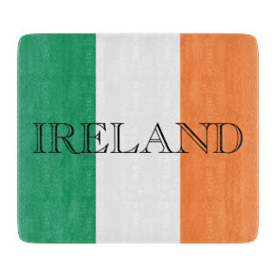 Irish Flag Ireland cbcc Schneidebrett